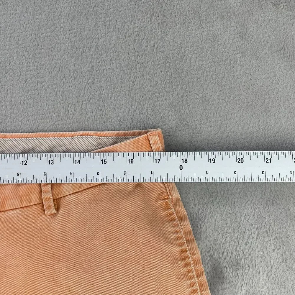 Peter Millar Crown Crafted Pants Men‎ 34x33 Faded Orange Chino Golf Casual Pima